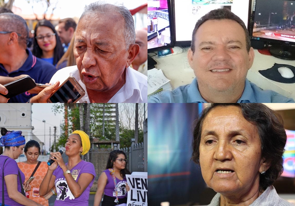 Dr. Pessoa, Quem-Quem, Luciane Santos e Lourdes Melo