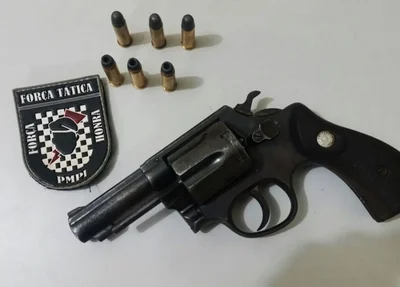 Arma de fogo apreendida