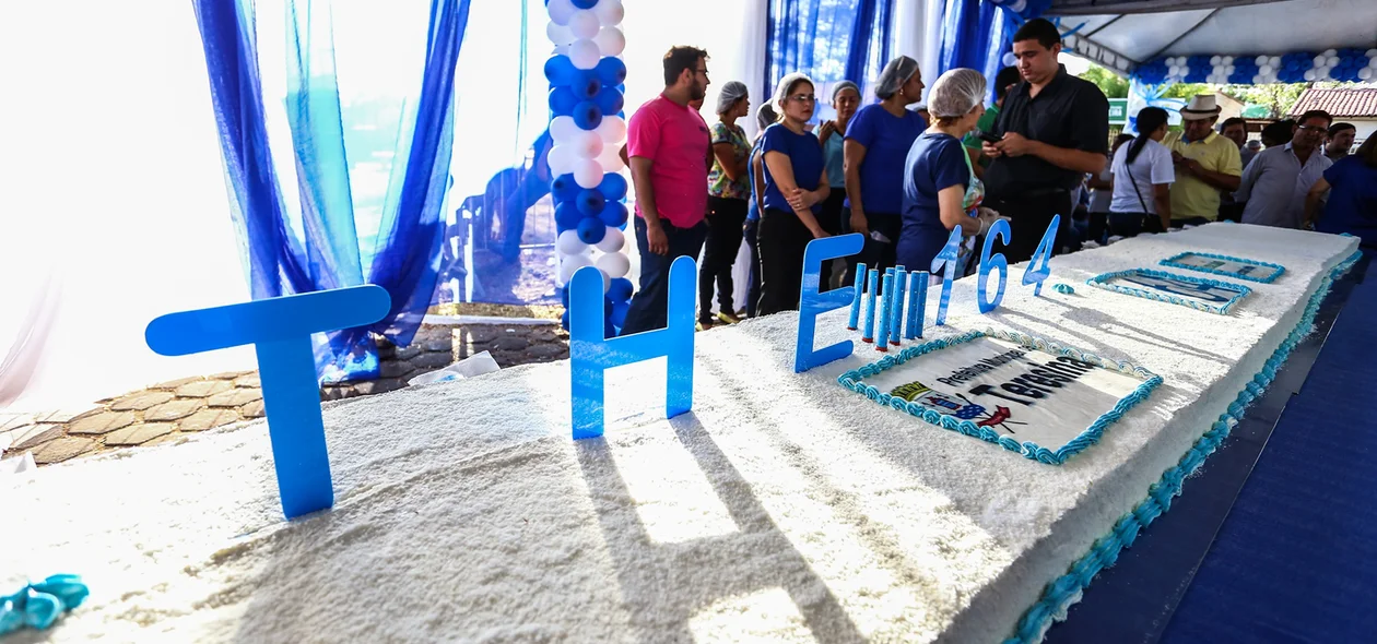 Bolo de Comemoração ao Aniversário de Teresina 