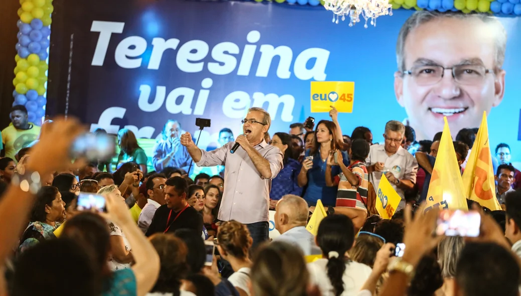 Firmino Filho na sua Candidatura 