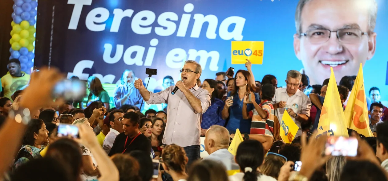 Firmino Filho na sua Candidatura 