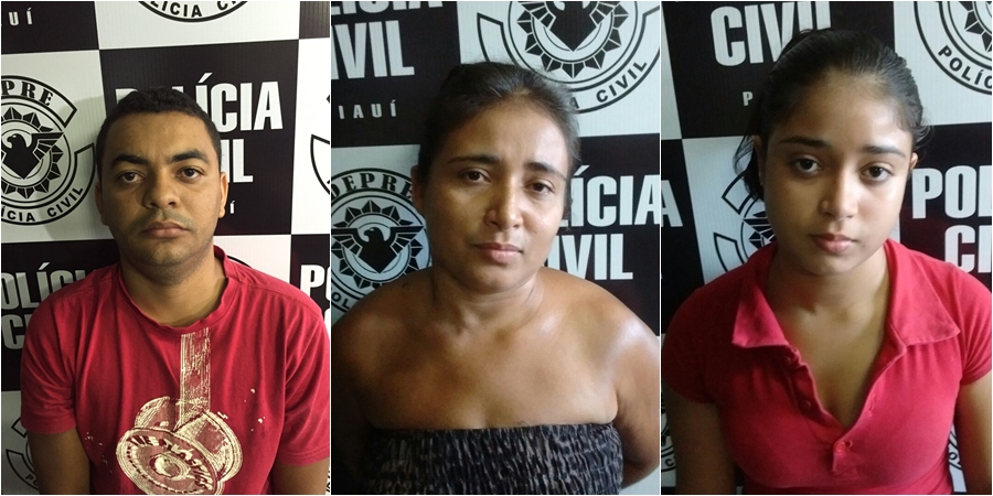 Marcos Antônio, Elizabete  e Elisa