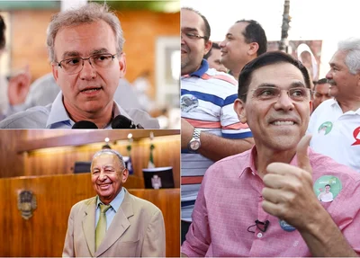 Firmino Filho, Dr Pessoa e Amadeu Campos