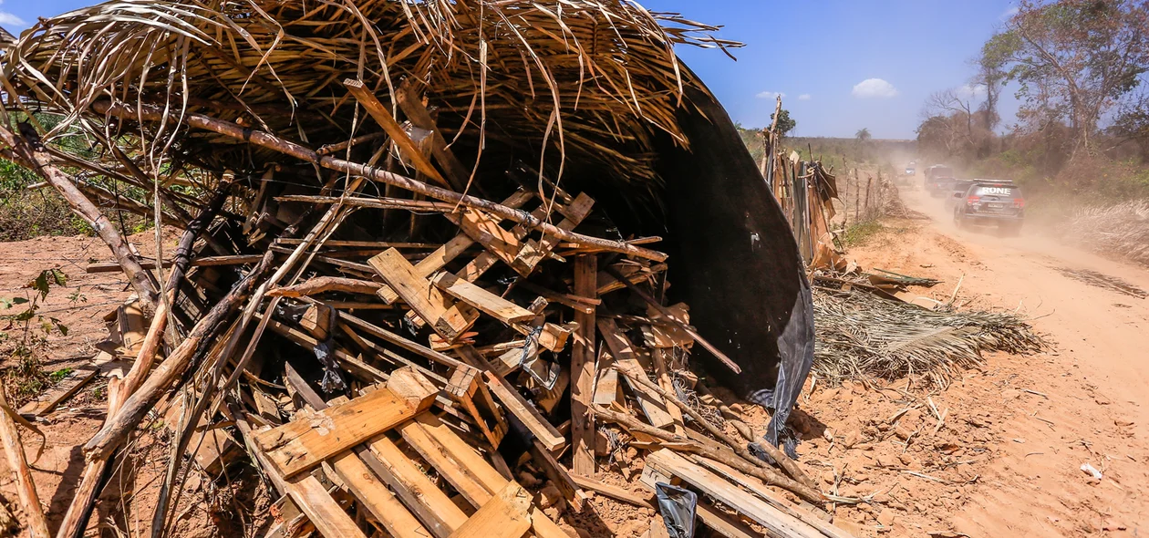 Casa destruída