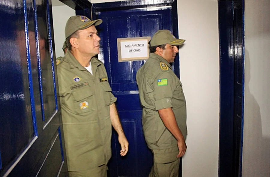 Instalações da 5º Companhia da PM em Piracuruca