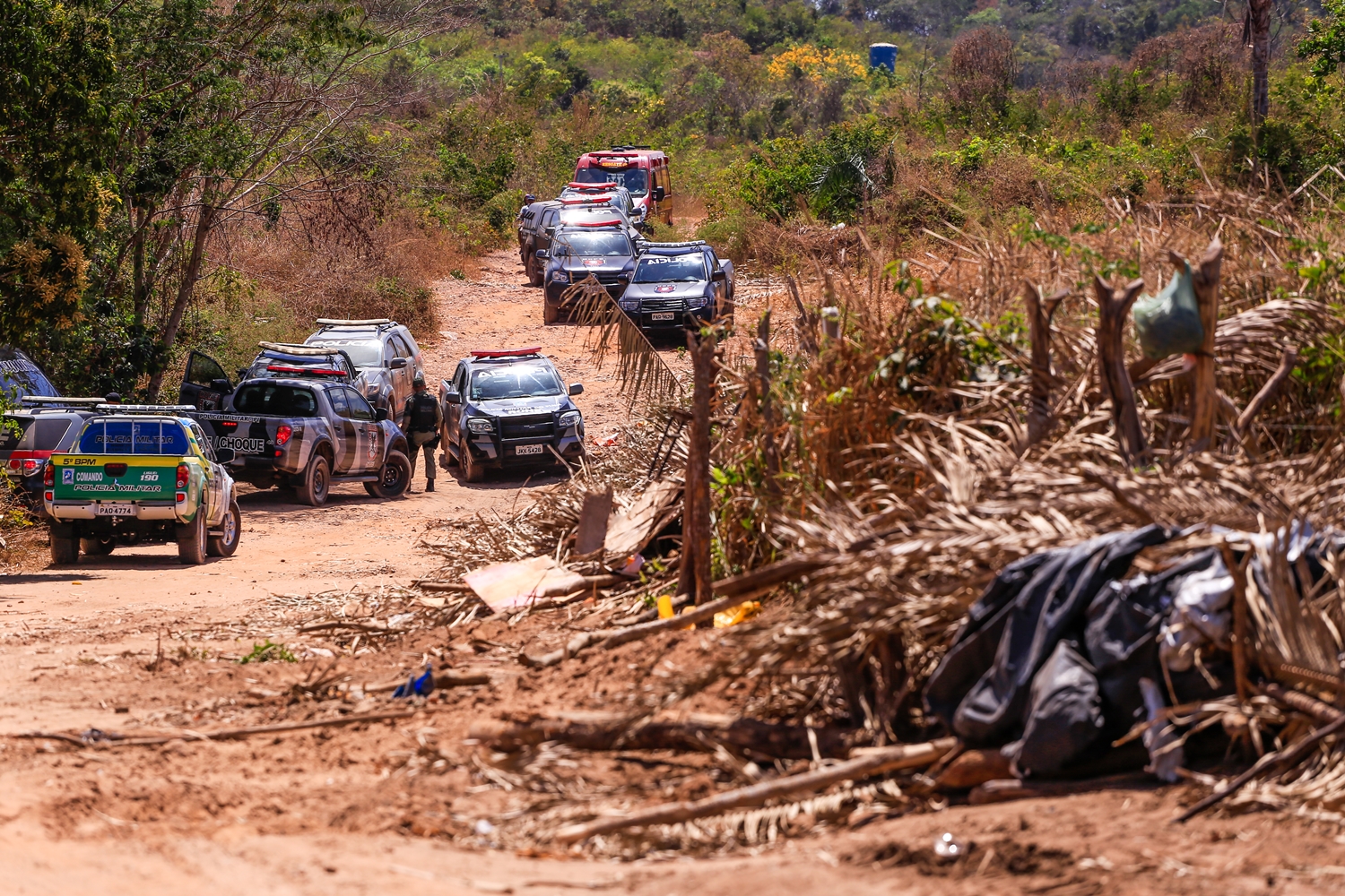 Viaturas da Polícia Militar