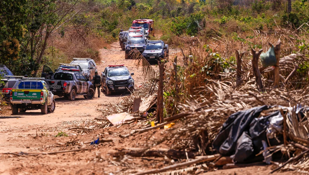 Viaturas da Polícia Militar