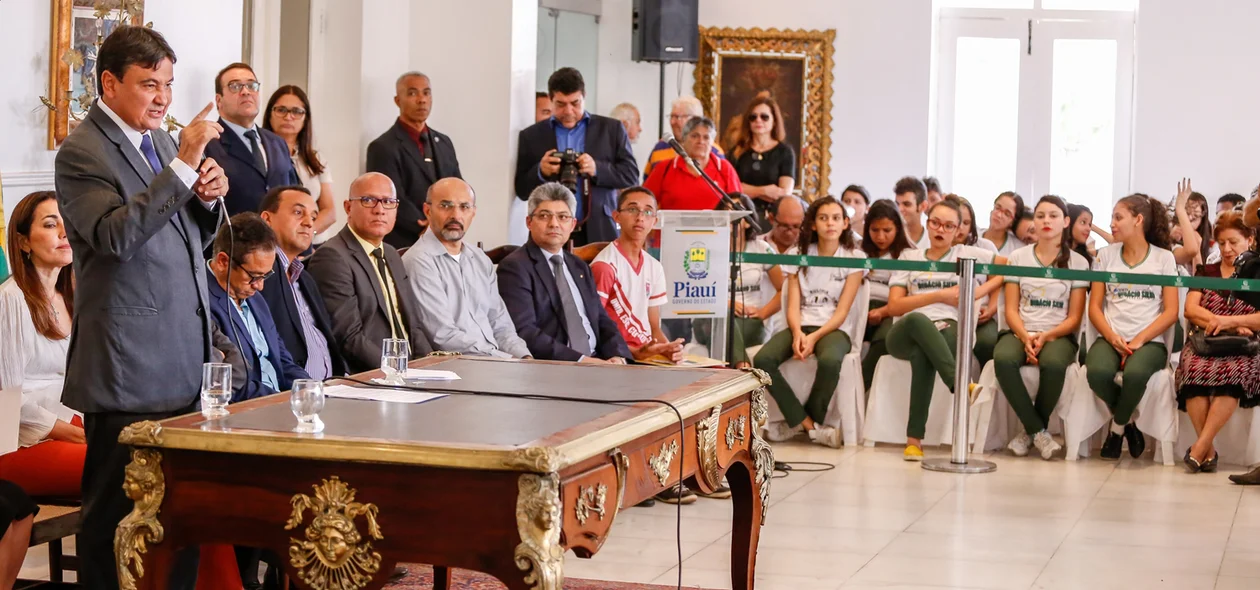 Governador em seu Pronunciamento