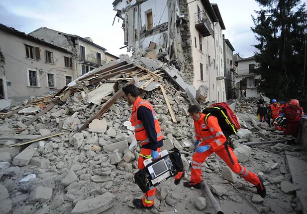 Terremoto no centro da Itália