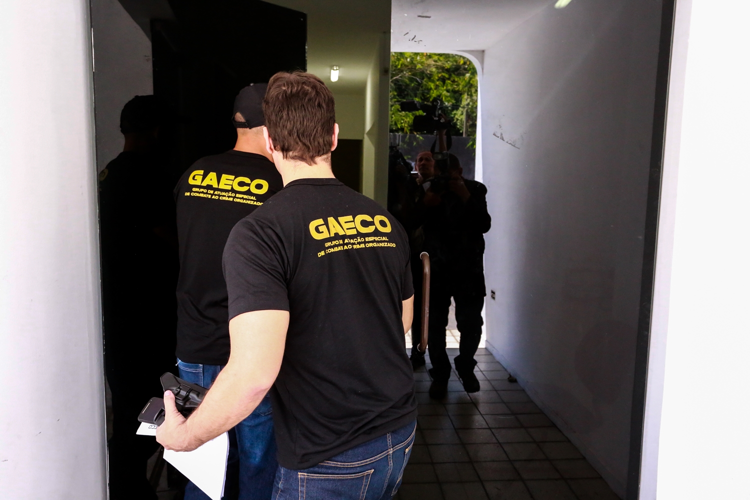 Movimentação na sede da Gaeco