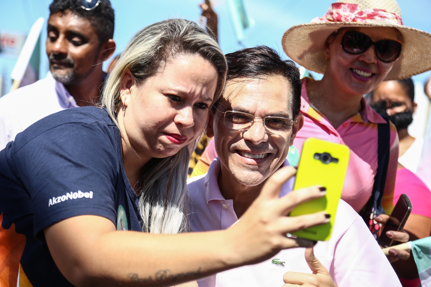 Caminhada Amadeu Campos no bairro Piçarra 