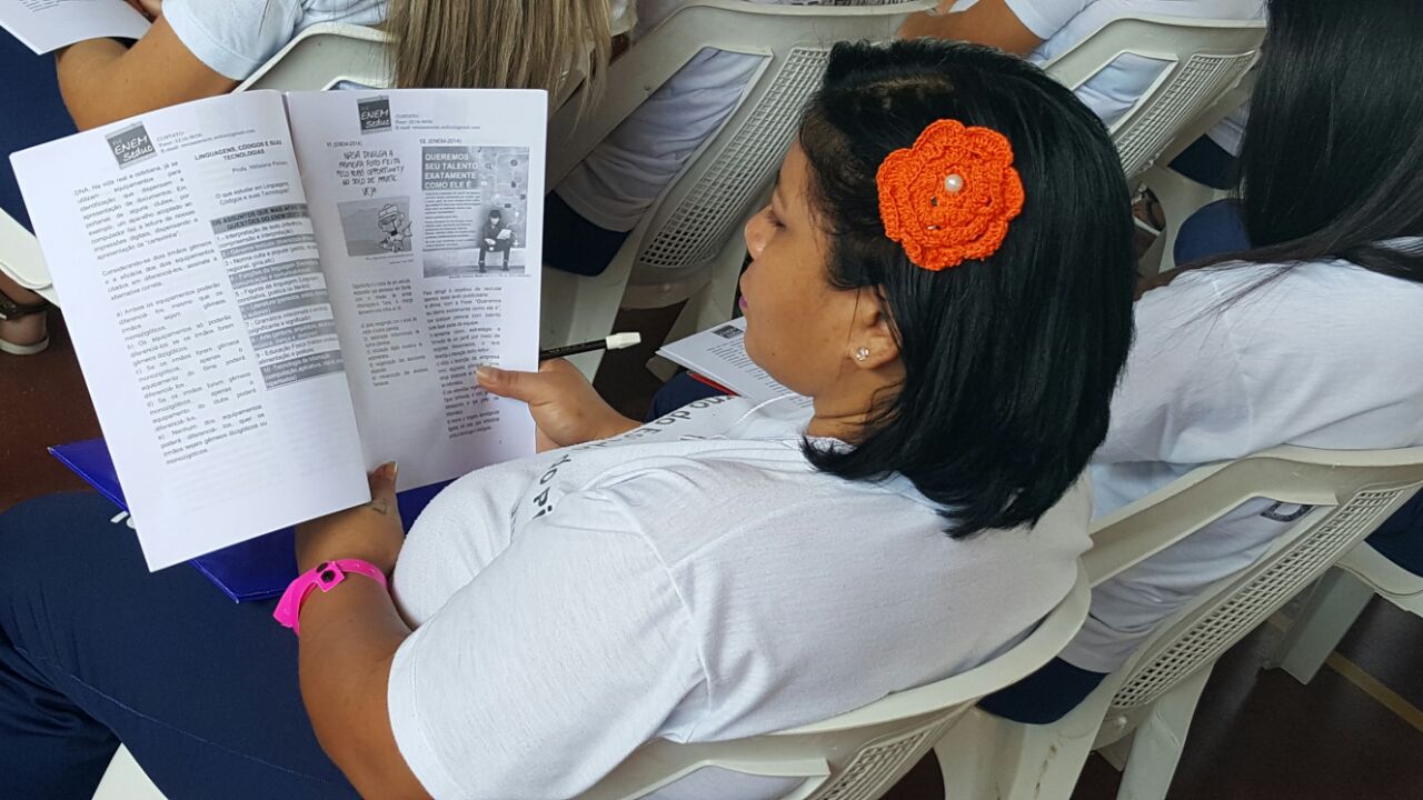 Detenta participa de revisão oferecia pela Sejus