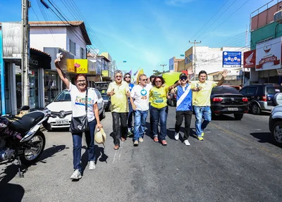 Firmino Filho caminhada Avenida Principal do Parque Piauí 