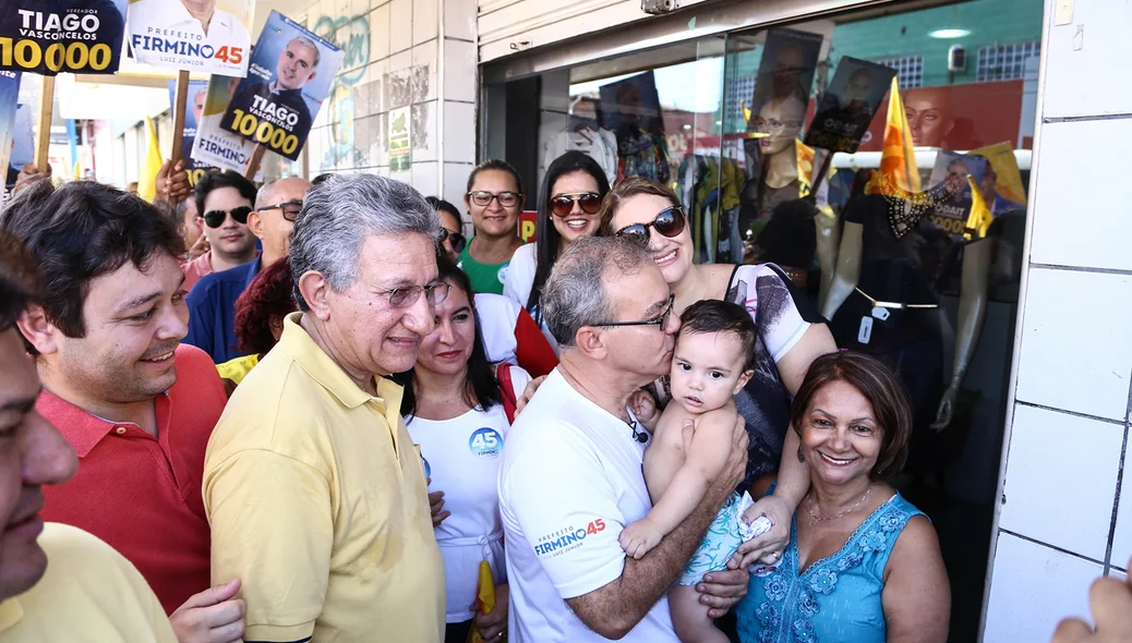 Firmino Filho na sua caminhada no Parque Piauí 