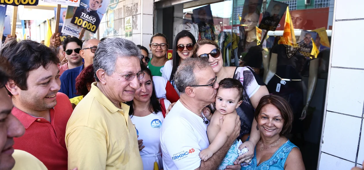 Firmino Filho na sua caminhada no Parque Piauí 