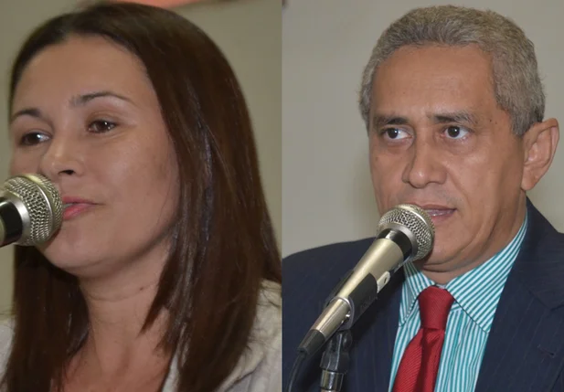 Vereador José Luís de Carvalho (PTB) e Dalva Mocó