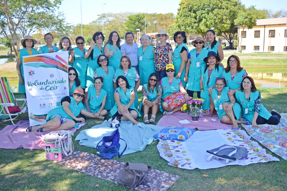 Voluntários do Ceir comemoram Dia do Voluntariado