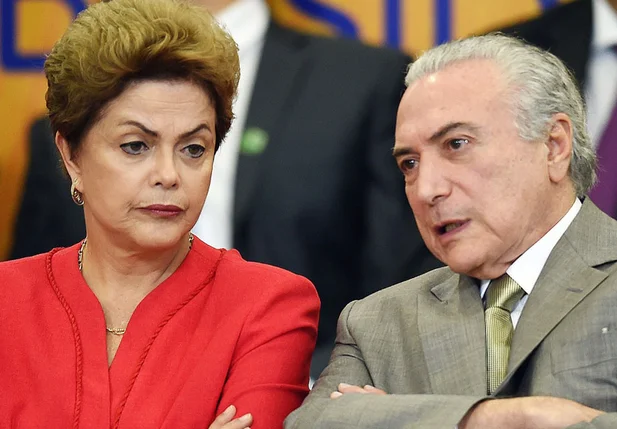 Presidente Dilma e Michel Temer