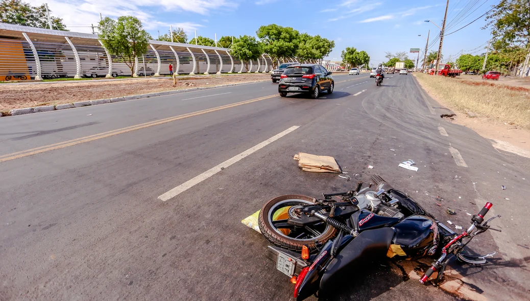 O acidente ocorreu na BR 343, zona sudeste de Teresina