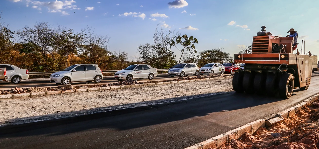 Congestionamento na Ponte Wall Ferraz 