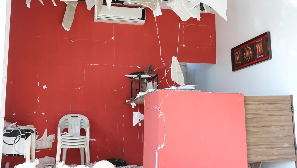 Franquia ficou destruída