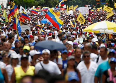 Protesto contra Nicólas Maduro
