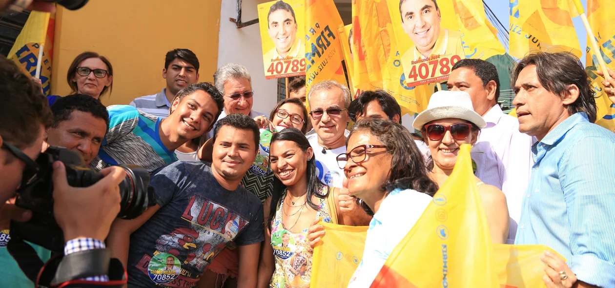 Firmino Filho na caminhada no Promorar 