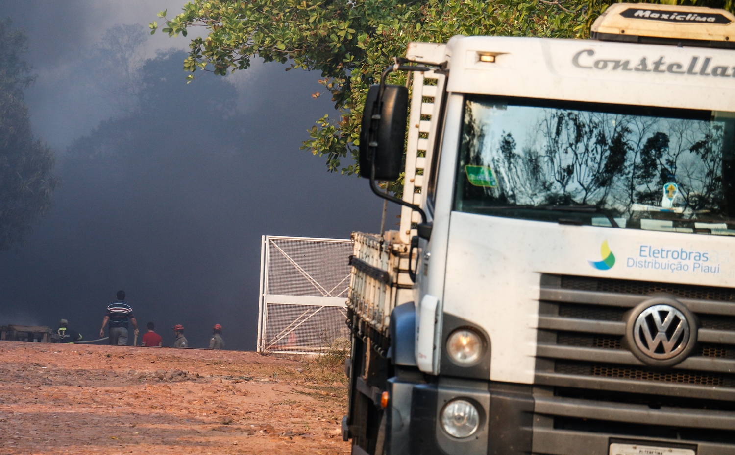 Incêndio atingiu setores do Almoxarifado Central da Eletrobras