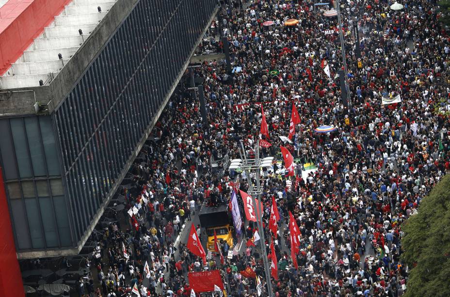 Manifestação contra Temer em SP