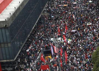 Manifestação contra Temer em SP