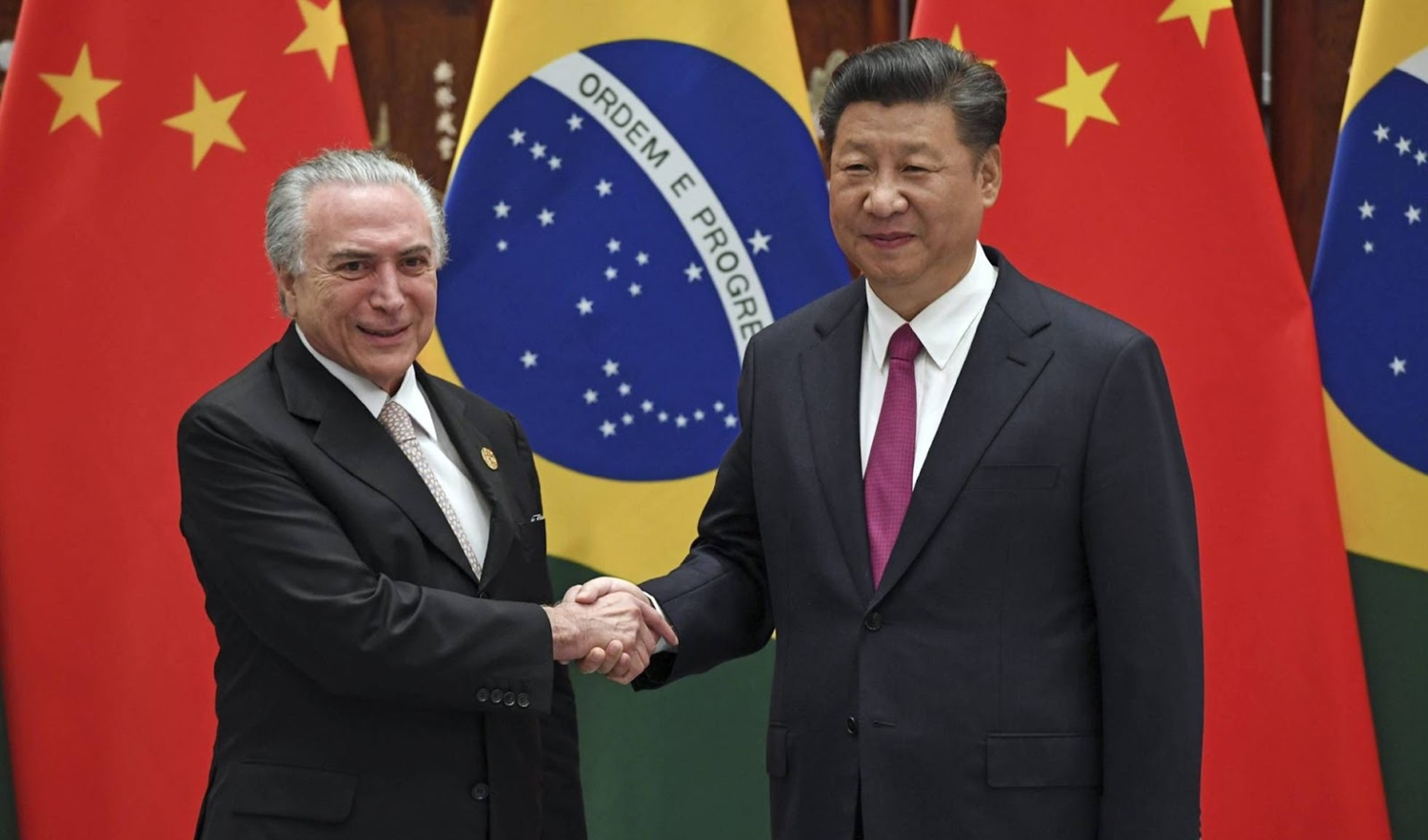 Michel Temer reforça planos do Brasil em infraestrutura na China