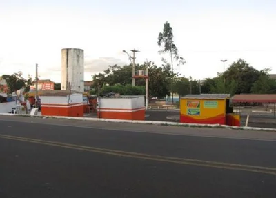 Praça onde aconteceu o homicídio 