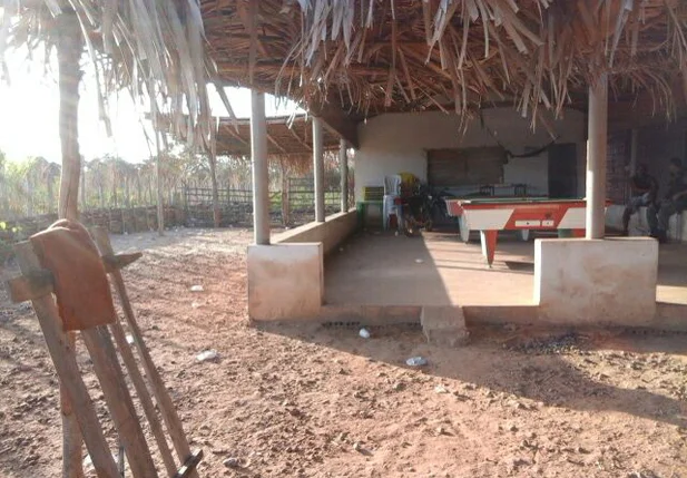 Local onde ocorreu o crime em Joaquim Pires