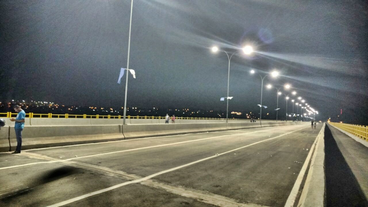 A ponte será liberada nesta quinta