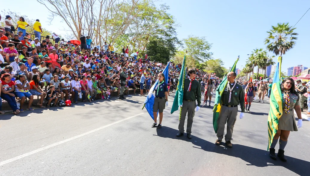 Desfile na Marechal