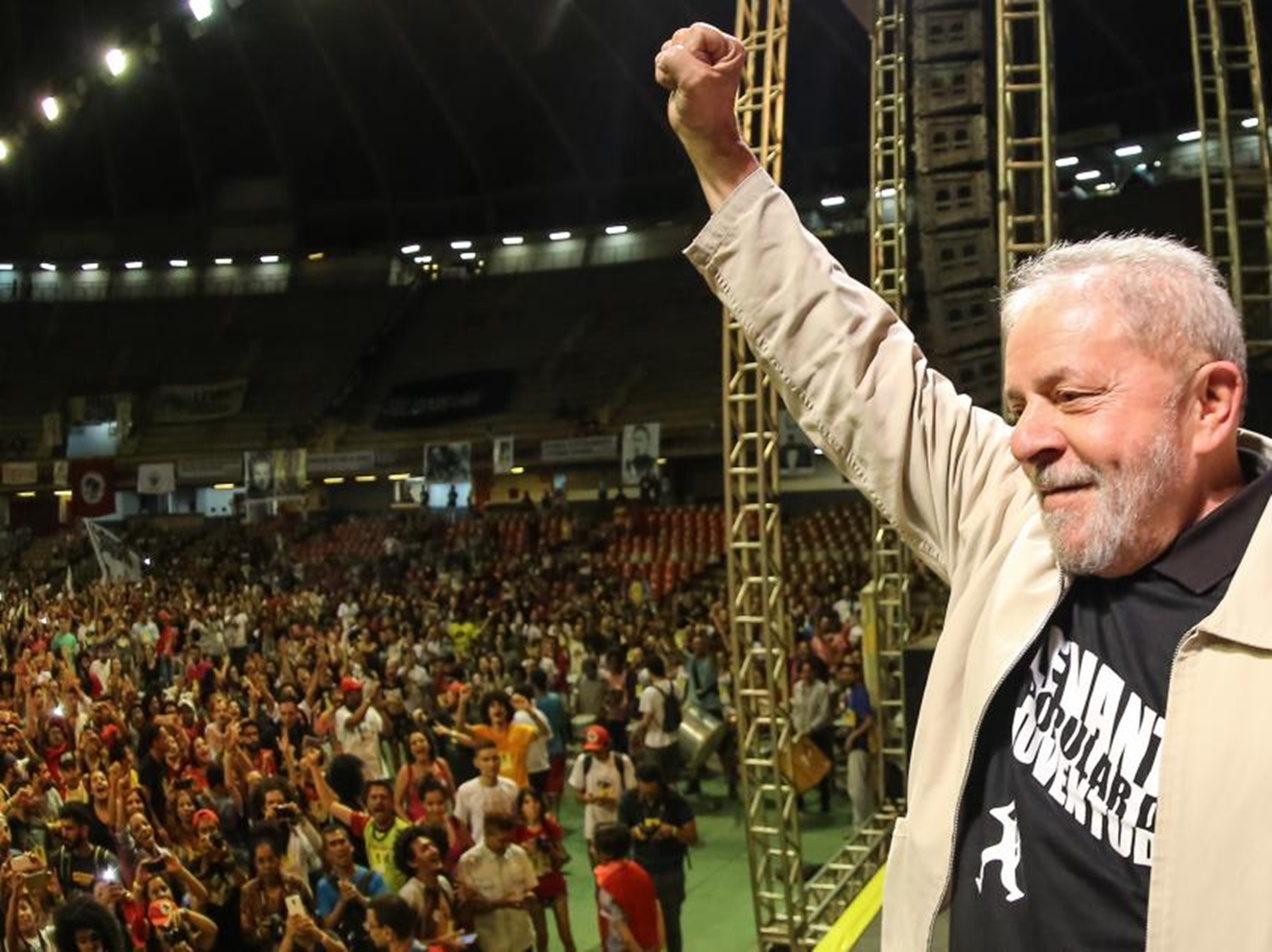 Lula em encontro do Levante Popular da Juventude