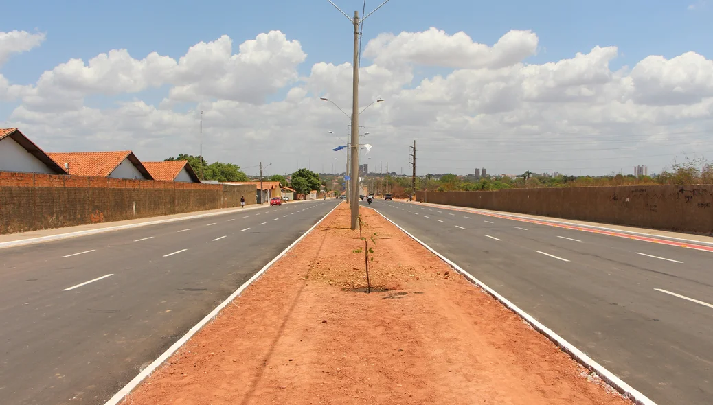 Vias de acesso a Ponte Anselmo Dias em Teresina 