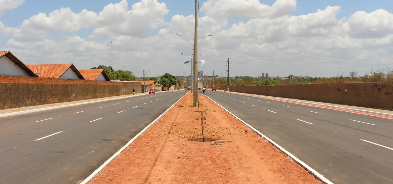 Vias de acesso a Ponte Anselmo Dias em Teresina 