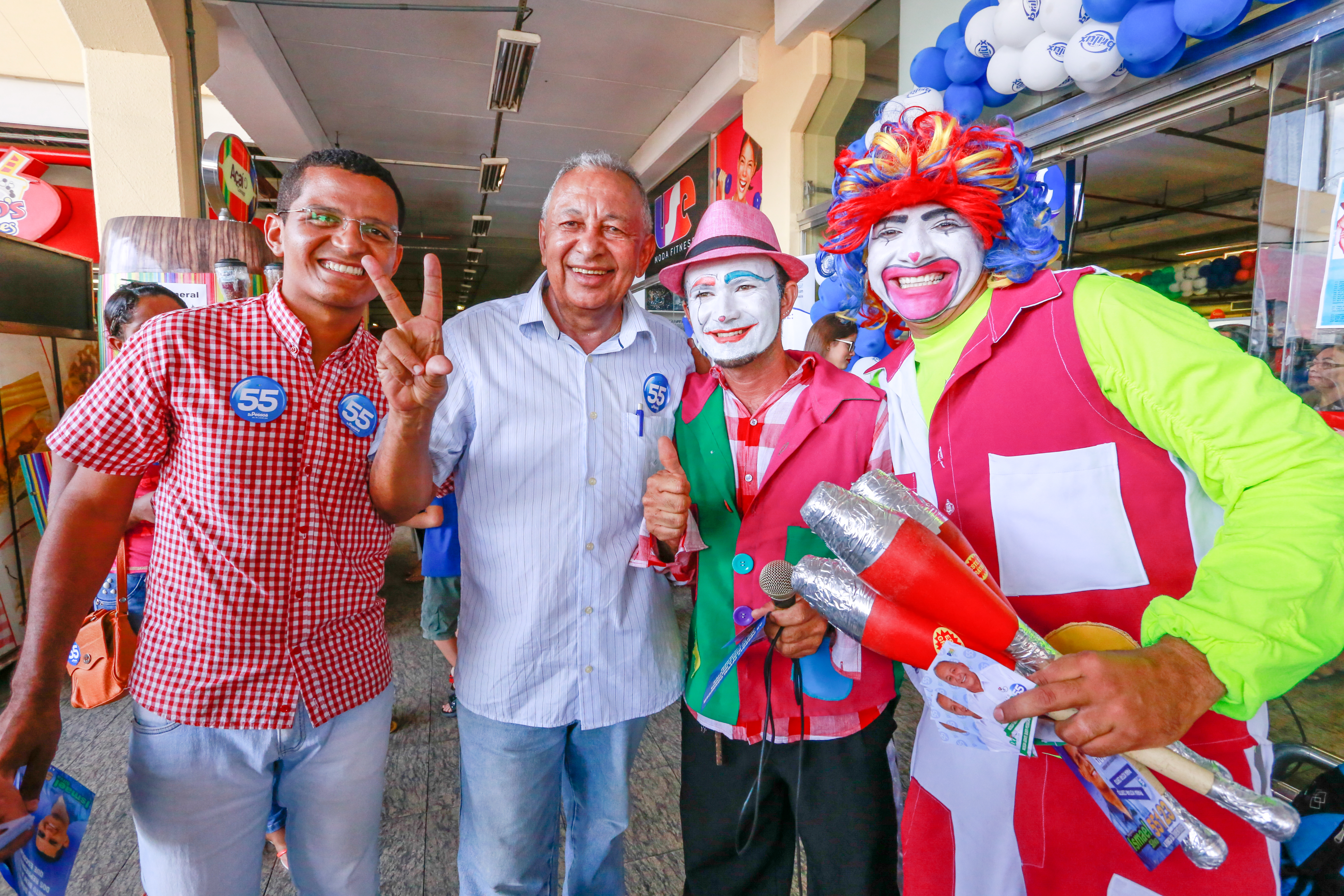 Dr. Pessoa em caminhada na zona sul