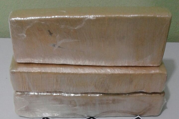 Droga apreendida em Colônia do Gurguéia