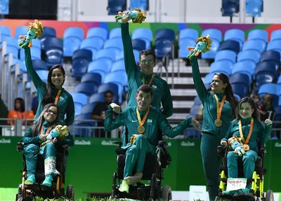Ouro na bocha nos Jogos Paralímpicos