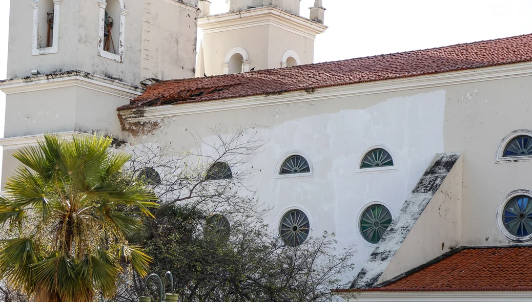 Teto da igreja de São Benedito 