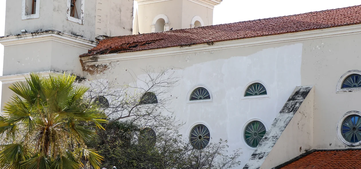 Teto da igreja de São Benedito 