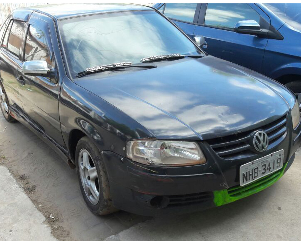 Carro Gol apreendido