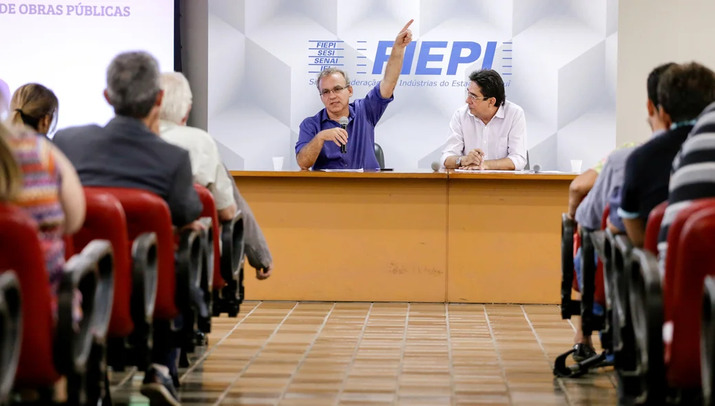 Reunião com empresários na FIEPI