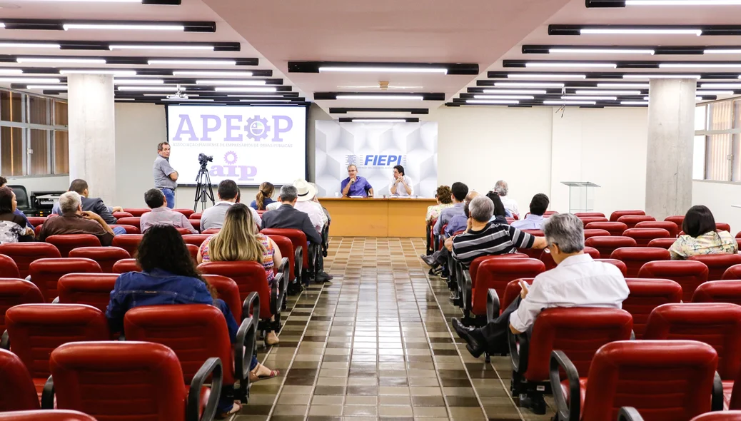 Reunião com empresários