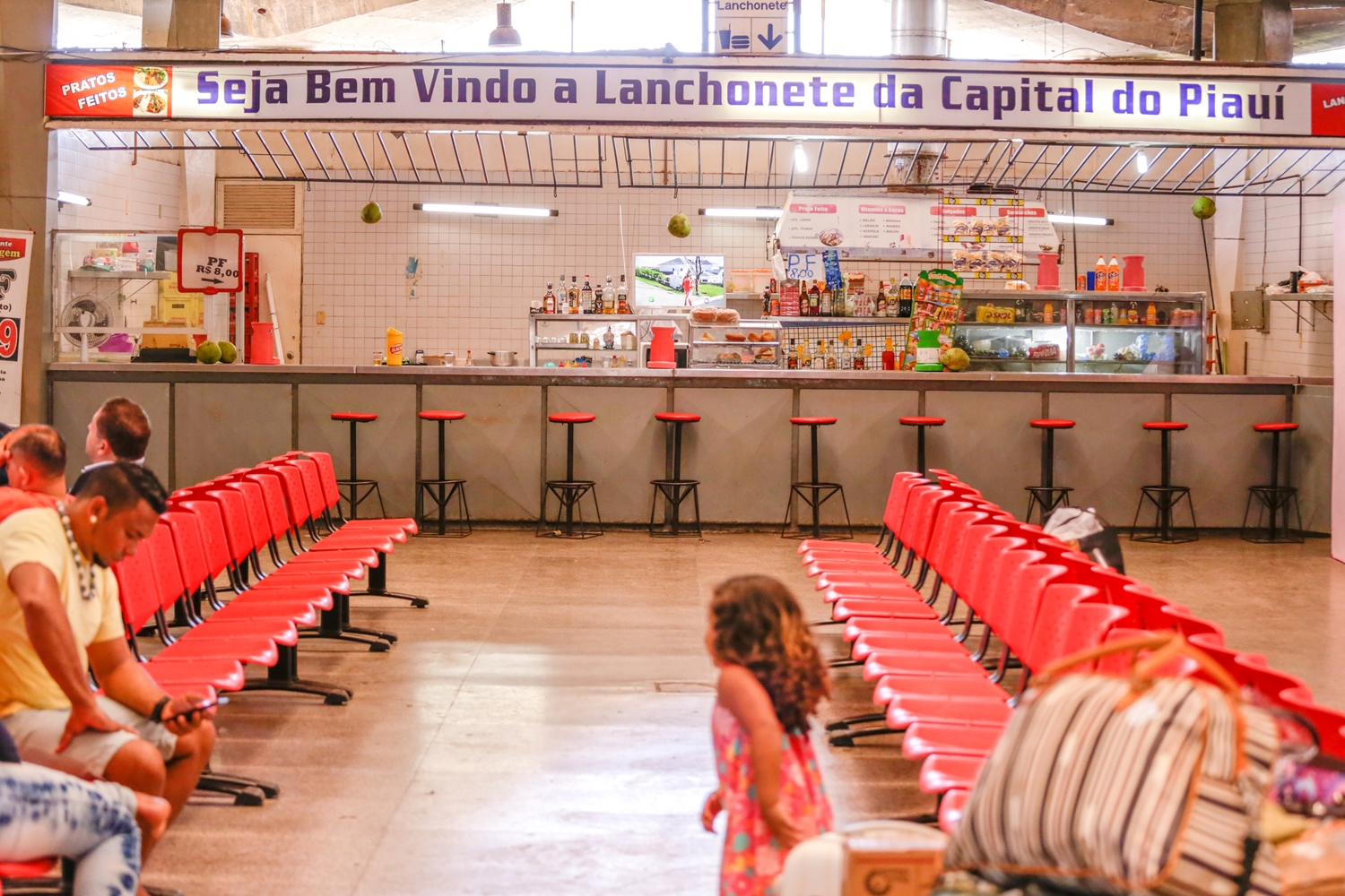 Lanchonete na Rodoviária de Teresina