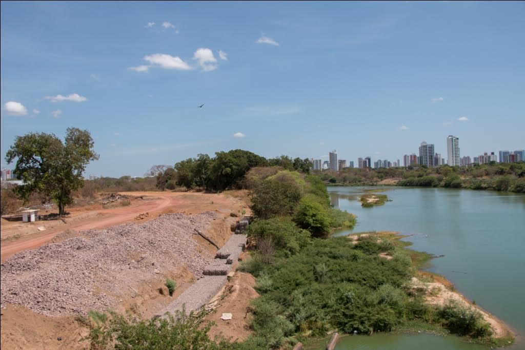 Obra na Via Sul Teresina