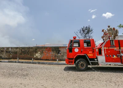 Equipe do Corpo de Bombeiros