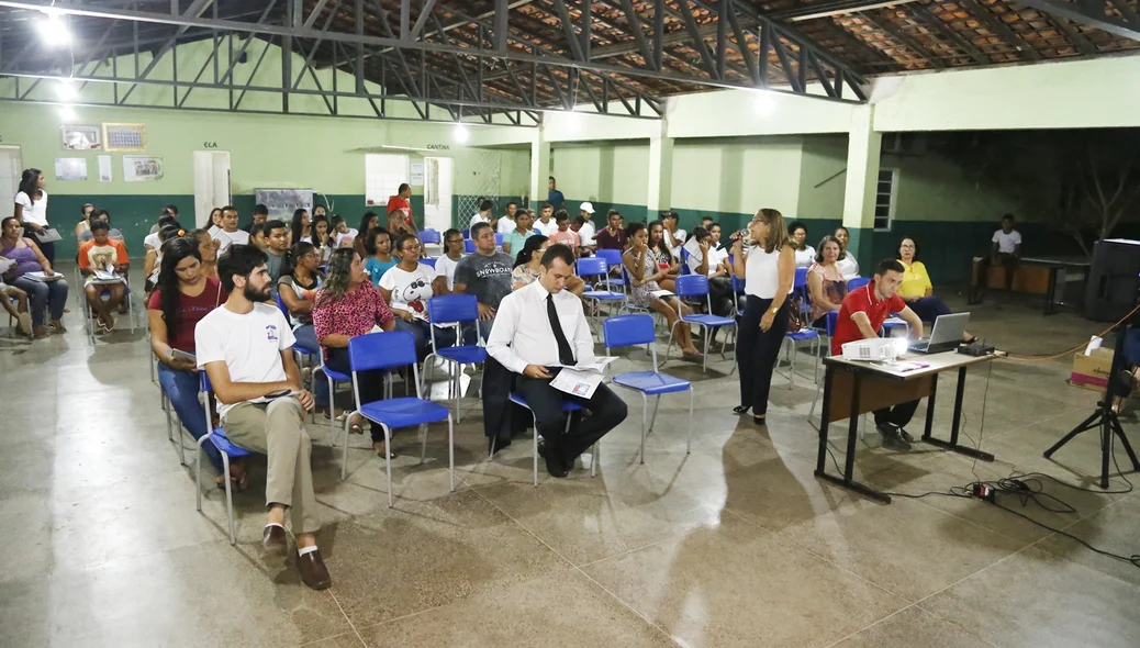 Juíza Maria da Paz falando da importância do voto 